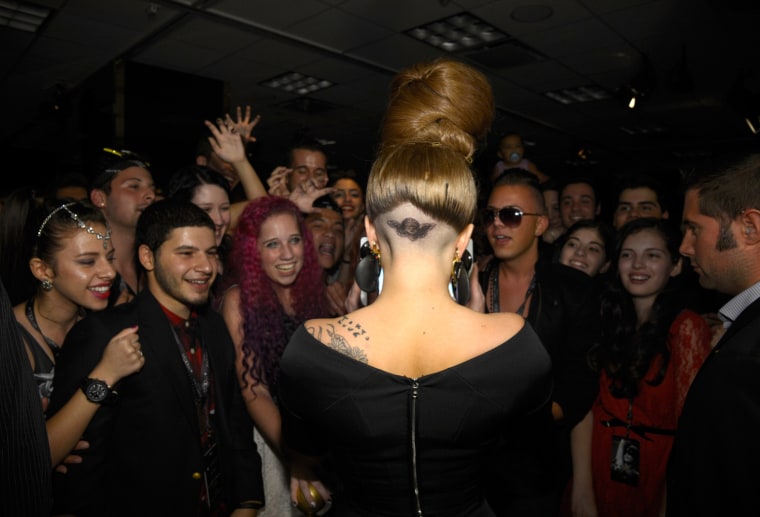 Lady Gaga \"Fame\" Eau de Parfum Launch - Inside